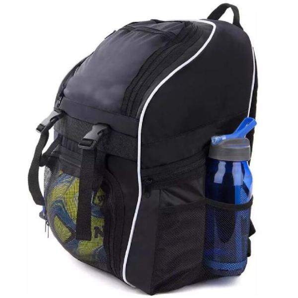 Buy cheap 420D Nylon Soccer / Basketball Bag Backpack 30 - 40L For Outdoor Training from wholesalers