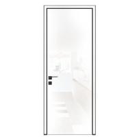 Buy cheap Aluminum Frame white high gloss doors for bedroom made to measure villa product