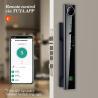 Buy cheap Peephole Smart Home Front Door Lock Tuya Biometric Anti Peep Code Keyless Unlock from wholesalers