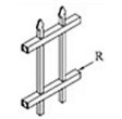 OHSAS 18001 1.8*2.4m galvanization Steel Picket Fence