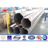 Buy cheap Customized Round High Voltage Steel Tubular Pole With Cross Arm ISO9001:2008 from wholesalers