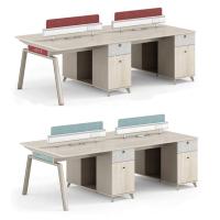 Buy cheap Living Room Office Furniture 4 Person Staff Table with Modular Workstation and product