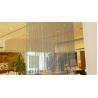 Buy cheap Restaurant Hotel Chain Link Curtain Drapery 0.5mm - 2.0mm Wire Diameter from wholesalers
