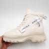 Buy cheap Plus Size 42 Genuine Leather Ladies Flat Boots Women'S Chunky Sneakers from wholesalers