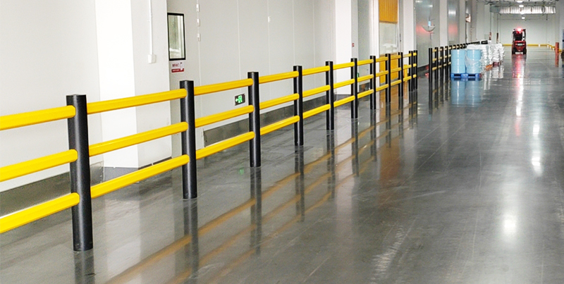 Flexible Pedestrian Barrier Anti-Collision Guardrails Warehouse Safety Barrier Traffic Guardrails