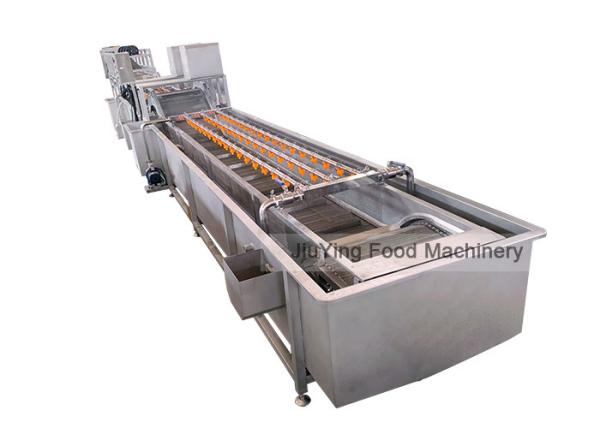 Buy cheap Stainless Steel Bubble 13.8KW Vegetable Fruit Washing Machine from wholesalers
