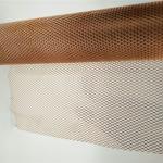 0.3x0.4mm Opening Expanded Metal Mesh Panels Red Copper Wire For Batteries