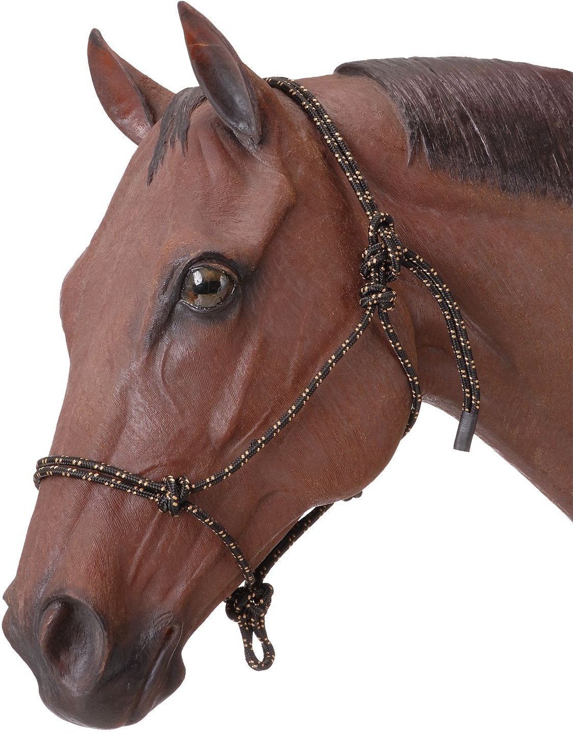 YILIYUAN Adjustable Nylon Braided Rope Halter Lead for Farm Horse in Customized Color