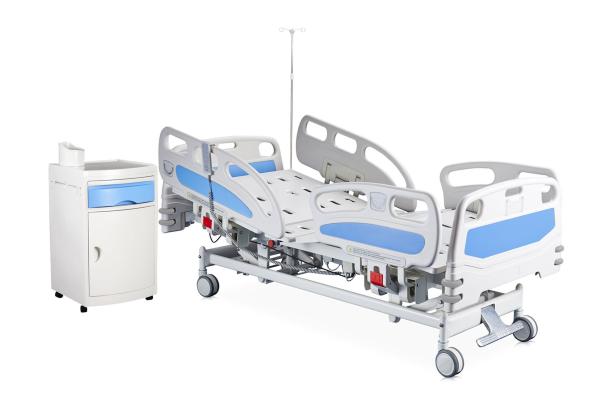 Buy cheap 3 Function Bumper Wheel Electric ICU Hospital Bed Hospital Patient Bed ICU Medical Bed from wholesalers