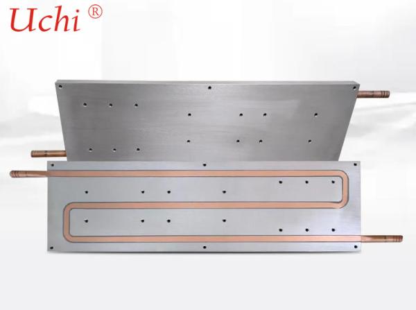 Buy cheap 6061 Water Cooling Plate Copper Inlaid Tube Buried Radiator from wholesalers