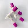 Buy cheap PP Mini K2 ERA EDTA Blood Test Tube Lavender Purple Top Blood Tube from wholesalers