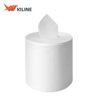 Buy cheap 2 Ply Center Pull Paper Towel Roll White Kitchen Cleaning Paper 1.1kg/Roll product