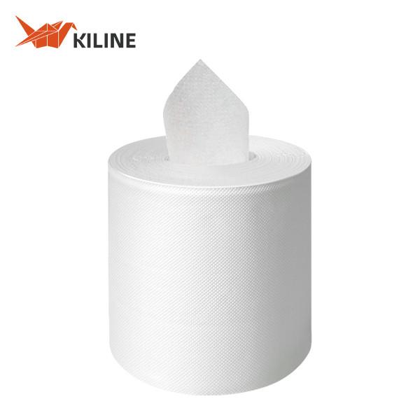 Buy cheap 2 Ply Center Pull Paper Towel Roll White Kitchen Cleaning Paper 1.1kg/Roll from wholesalers