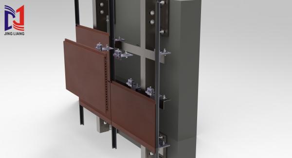 Buy cheap 18mm Thickness Terracotta Facade Support System from wholesalers