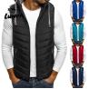 Buy cheap High Quality Custom Winter Windproof Sleeveless Utility Waistcoat Mens Fleece Gilet Vest Winter Vest For Men from wholesalers