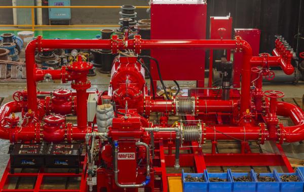 Quality UL FM Approved Skid Mounted Fire Pump 3500GPM@140PSI For Oil Repositories for sale