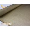 Buy cheap Yellow Flame / Spark Resistant Fire Fiberglass Welding Blanket Roll Fabric Vermiculite Coated from wholesalers