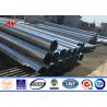 Buy cheap 10m single arm hot dip galvanized steel pole for street light from wholesalers
