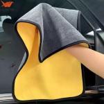 Super Absorbent Double Side Coral Fleece Microfiber Cloth 40x40cm Quick-Dry