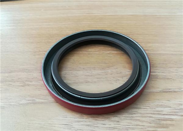 Buy cheap OEM Auto FKM Rubber Double Lip Spring Oil Seal , Silicone Gearbox Rotary Spring Oil Seal from wholesalers