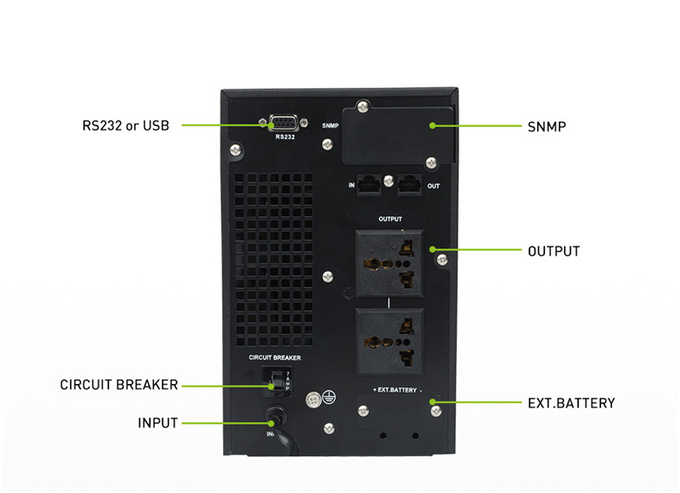 31-20KL Parallel Operation Three Phase High Frequency Rack Mount UPS Pure Sine Backup Battery Power Supply Online UPS