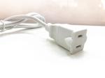 Hot sale 2pin white 10A extension power cable 0.5m-10m copper power extension