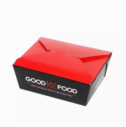 Buy cheap Noodle Kebab Customized Food Packaging Box CMYK Takeout Food Boxes Disposable from wholesalers