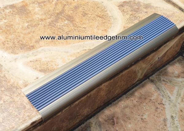 Buy cheap Economic Aluminum Step Edging / Nosing For Stair Tread Matt Champagne NLP8.0 from wholesalers