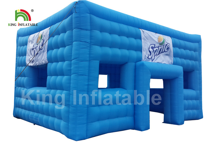 Huge 36.1ft Long Durable Inflatable Event Tent With 6 Window For Celebration Water - Proof