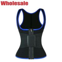 Buy cheap Neoprene 5XL Sauna Compression Vest Sweat Vest Waist Trainer Plus Size product