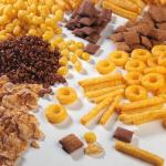 Breakfast Cereals Extruder Machines , Corn Flakes Production Line CE Certificate