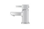 T8182NW Brass Basin Mixer Faucet Modern Handle 145mm Height