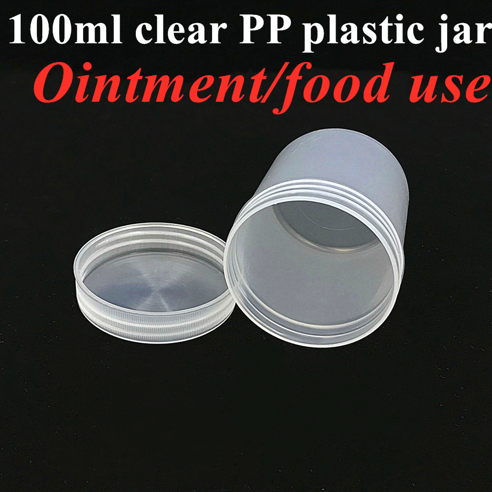 250ml 500ml Custom Plastic Jar Cosmetic White PP Cream Body Cream Jarluxury Travel Cosmetic Packing Container