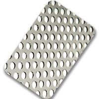 Buy cheap 4x8 Pentagon Hole SS 304 Decorative Perforated Metal Sheets For Wall Covering product
