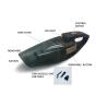 Buy cheap ABS Rechargeable Cordless Car Vacuum Cleaner With Charger from wholesalers