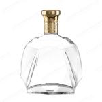 700ml Collar Material Glass Tequila Rum Whisky Liquor Spirit Glass Bottle