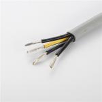 Anti Flaming Tinned Copper Flexible Wire , Round 1.5 Mm 4 Core Flexible Cable