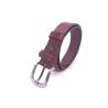 Buy cheap Soft Double Loop Women Leather Waist Belts With Single Prong Buckle from wholesalers