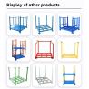 Buy cheap Warehouse Transport Galvanized Storage Steel Metal Stacking Movable Post Pallet Rack from wholesalers