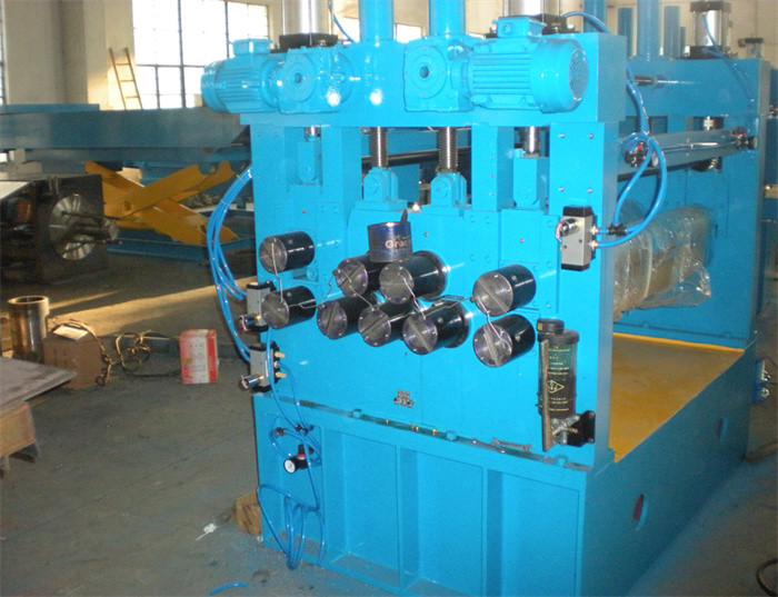 Thin Sheet Metal Cut To Length Line Machine With Edge Trimmer