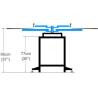 Buy cheap Double Rotary Manual 4 Color 4 Station Slik Screen Printing Press Machine from wholesalers
