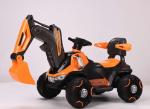 LED Headlights and Dynamic Music Ride-On Construction Truck Car for Kids in