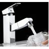 Buy cheap Single Hole Electroplate Washbasin Pull Out Sink Faucet from wholesalers