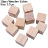 Buy cheap Tree Pine 1.5cm Unfinished Wood Crafts Wooden Square Blocks from wholesalers