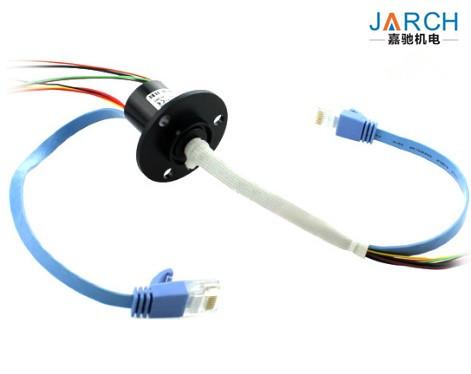Buy cheap Miniature cable reels Ethernet Slip Ring 1 ~ 4 Channel 1000M Aluminium Alloy from wholesalers