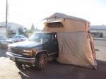 Portable 4x4 Pop Up Roof Top Tent For Outdoor Travel Hiking Camping
