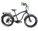 48V 10AH Battery Capacity 26"*4.0 Fat Tyre Beach Cruiser Electric Bike 500W 750W