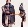 Buy cheap 100%acrylic jacquard knitted scarf,fashion hand knitting scarf, knitted scarf hat and glov from wholesalers