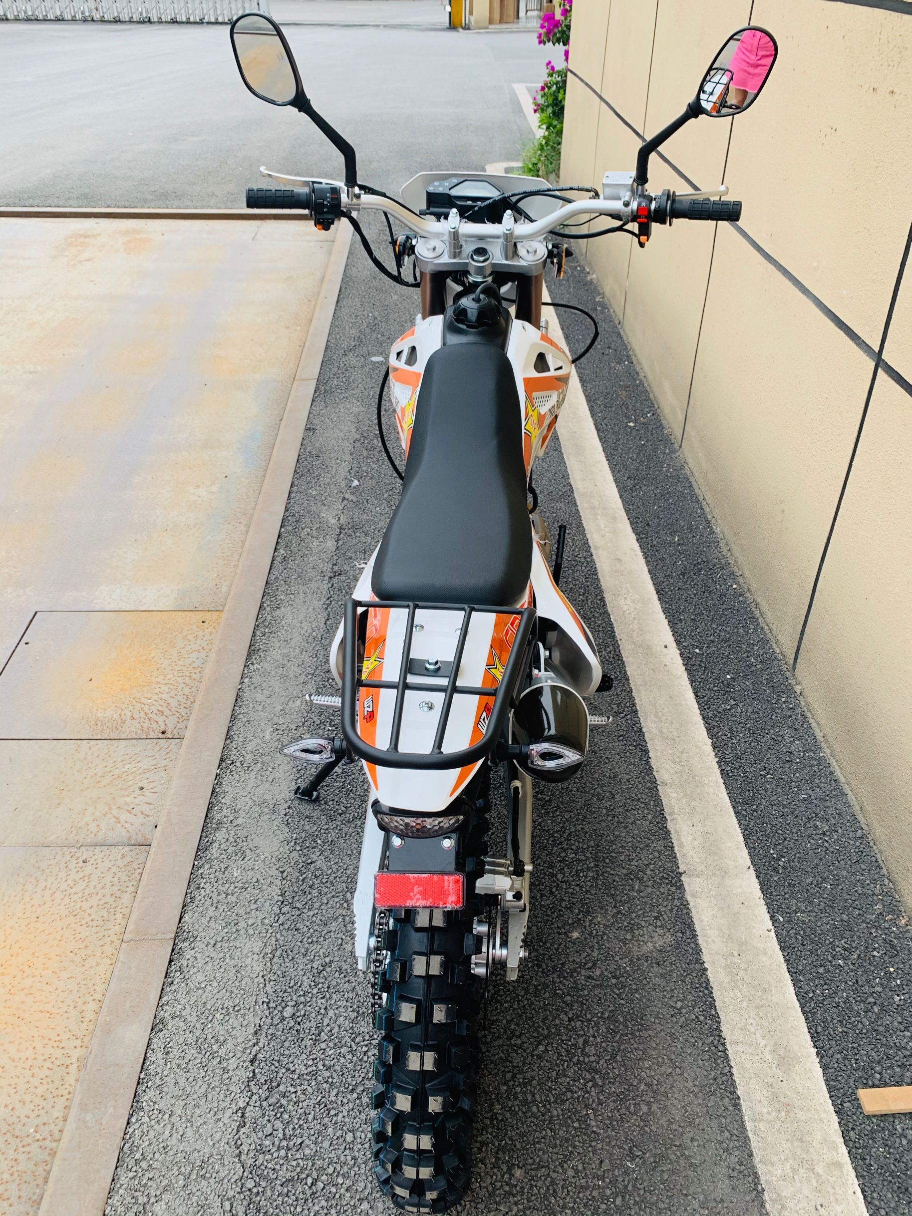 kew mini Double Disc Brake 4 strokes Powerful engine motocicletas Dirt bike 250cc enduro motorcycle 250cc