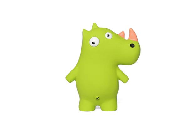 12x11cm Long Lasting Durable Rubber Puppy Teething Toys Animal Shape Grinding